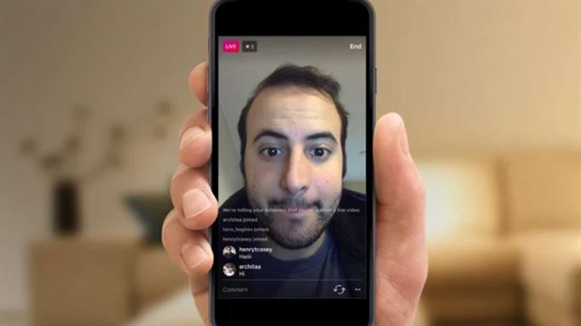 Instagram canlı yayınlarına "yüz filtreleri" özelliği geliyor
