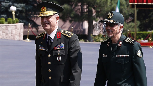 İran Genelkurmay Başkanı Tümgeneral Bakıri Ankara'daydı. 