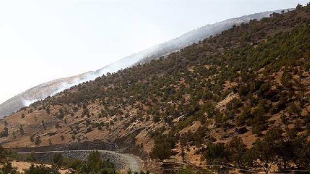 İran, Erbil yakınlarındaki dağlık bölgelere top atışı yapmaya başladı.