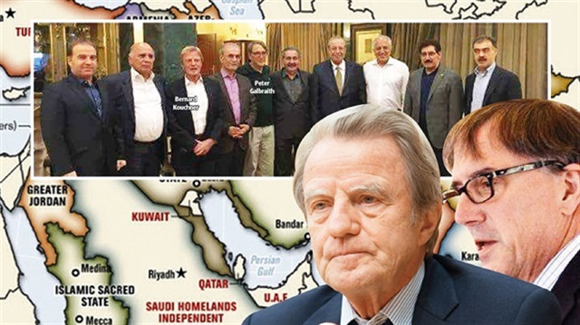 Fuad Hussein, Bernard Kouchner, Najmiddin Karim, Peter Galbraith, Hoshyar Zebari, Zalmay Khalilzad, Fazil Mirani, Sefin Dizayi