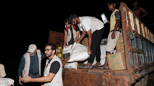 "قطر الخيرية" تُقدّم مساعدات إغاثية لمسلمي الروهنغيا في بنغلاديش