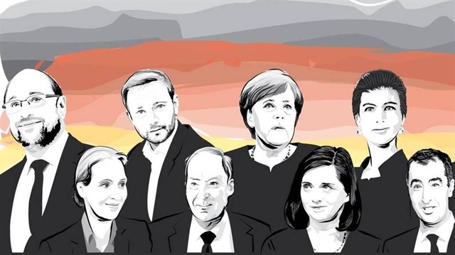Almanya'daki seçimlerin galibi ilk kez meclise giren ırkçı parti AfD oldu. (Foto: BBC)