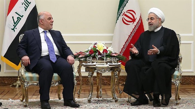 İran Cumhurbaşkanı Hasan Ruhani ve Irak Başbakanı Haydar el-İbadi