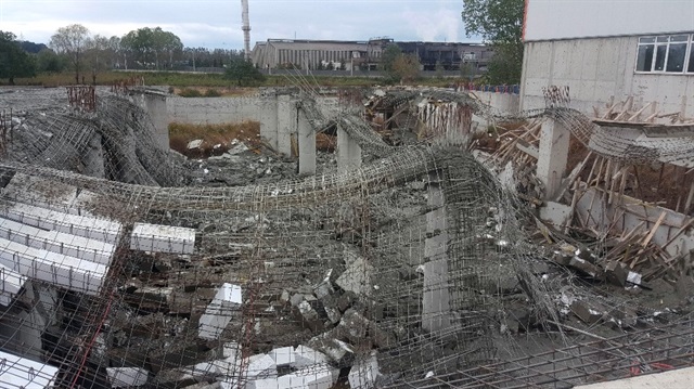 Samsun Yerel Haber: ​Samsun’da bir inşaatta kalıp çökmesi sonucu 4 işçi hastanelik oldu.