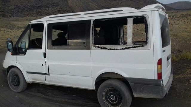 Terrorists open fire on minibus carrying migrants