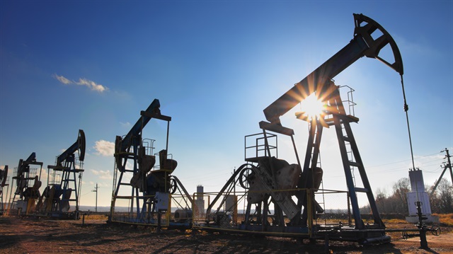 Brent petrolün fiyatı 58,45 dolar seviyelerinde.