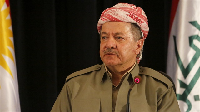 President of KRG Masoud Barzani in Erbil