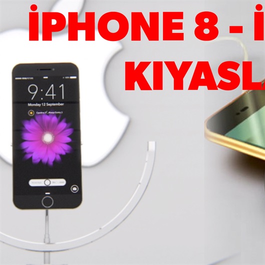 iPhone 8 iphone 7 kıyaslama! (iPhone 8 mi iPhone 7 mi?)