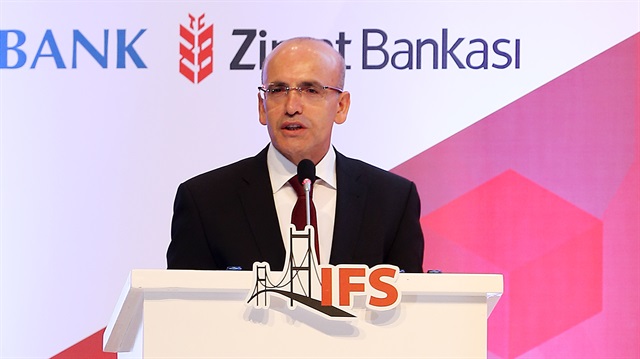 Başbakan Yardımcısı Mehmet Şimşek, Hilton Bomoti Otel'de gerçekleştirilen, 8.İstanbul Finans Zİrvesi'ne katılarak konuşma yaptı.
