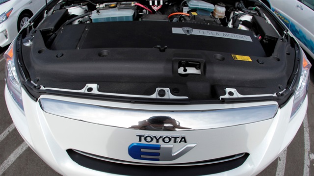 Toyota Mazda'nın yüzde 5'ine sahip.