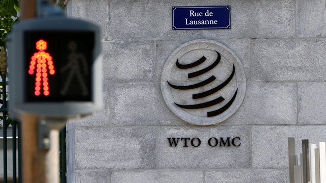 The headquarters of the World Trade Organization (WTO) are pictured in Geneva, Switzerland, April 12, 2017.