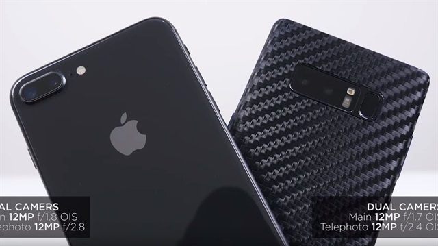 iPhone 8 Plus ve Galaxy Note 8 kamera testinde: Hangisi daha iyi?