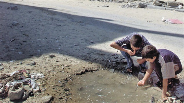 Gazze'deki su kirliliği 'alarm veriyor'