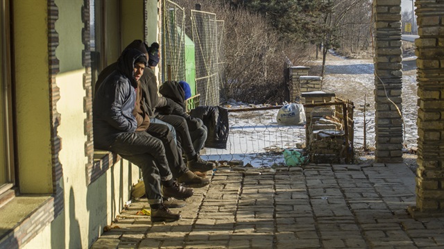 Sırbistan'da bekleyen mülteciler...