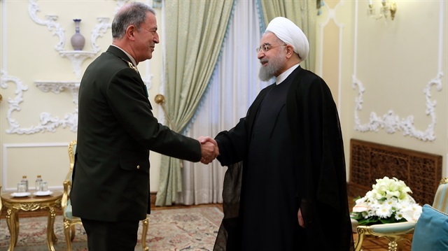 Orgenel Akar, İran Cumhurbaşkanı Ruhani ile görüştü​