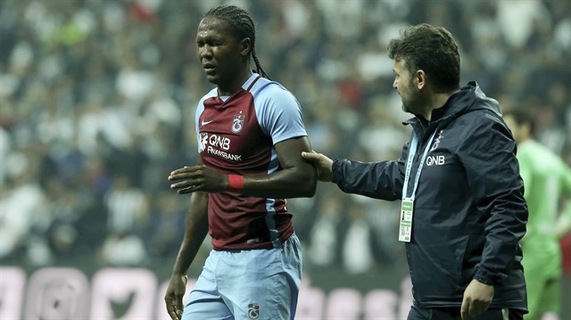 Beşiktaş maçında sarsıntı geçiren Hugo Rodallega mücadele sonunda hastaneye kaldırılmıştı. 