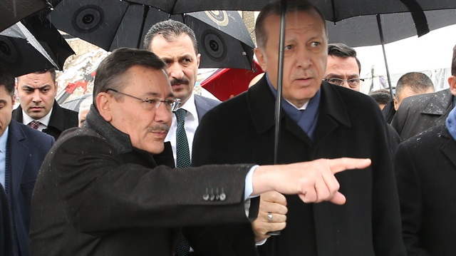 Cumhurbaşkanı Erdoğan ve Ankara Büyükşehir Belediye Başkanı Melih Gökçek ve  Keçiören Metrosunun açılışında. (Ocak 2017)