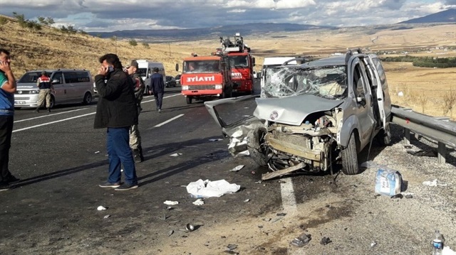 Elazığ’da trafik kazası: 11 yaralı

