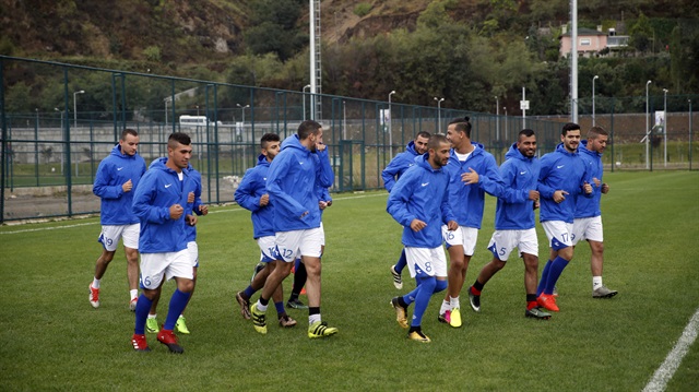Trabzonspor'dan Filistinli futbolcular için anlamlı hareket