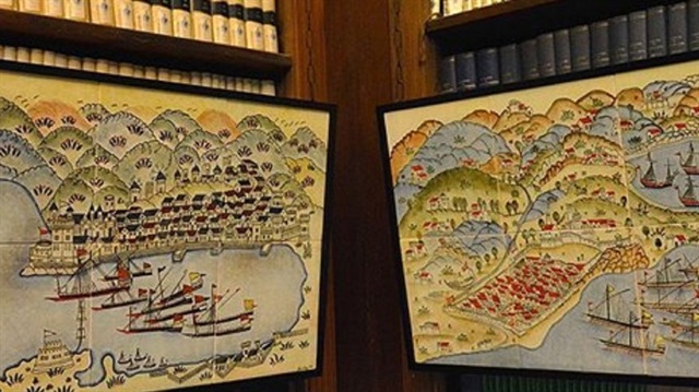 matrakçı Nasuh'un eserlerinden birer örnek.