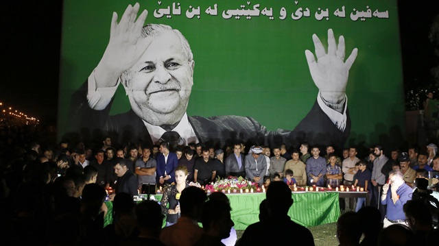 Irak'ın eski Cumhurbaşkanı Celal Talabani'nin vefatı sebebiyle anma etkinlikleri düzenleniyor.