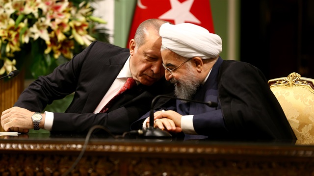 Cumhurbaşkanı Erdoğan ile İran Cumhurbaşkanı Ruhani