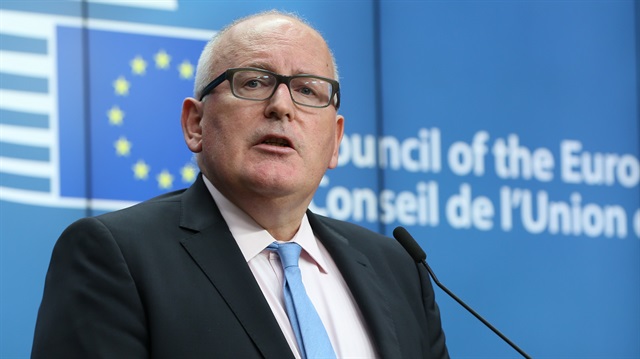 Vice-President of the European Commission Frans Timmermans