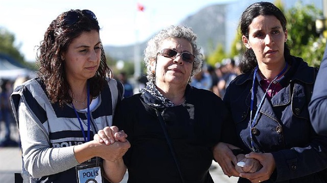 Şehit polis Nedip Cengiz Eker'in annesi Güzel Eker