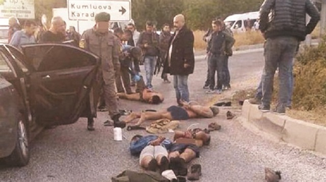 PKK'lıları takibe alan askerler, Seydikemer'de kıskıvrak yakalandı.