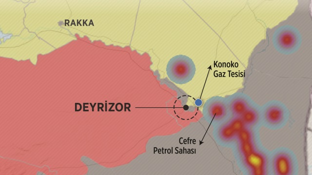 PKK petrol bölgesi Deyrizor'u işgal etti