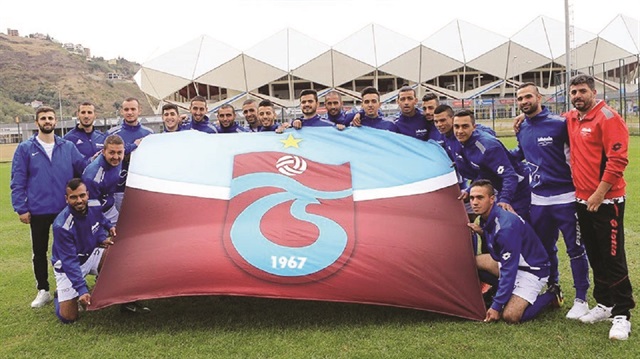 Trabzonpor'un, Filistin İkinci Lig ekibi Burc El Lak Lak Kulübü'ne kapılarını açtı.