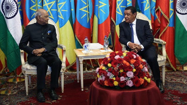 President of India Kovind in Ethiopia

