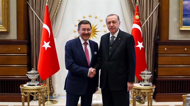 Cumhurbaşkanı Erdoğan, Ankara Büyükşehir Belediye Başkanı Gökçek