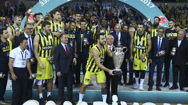 Fenerbahçe Doğuş, Erkekler Cumhurbaşkanlığı Kupası'nı 7. kez kazandı.