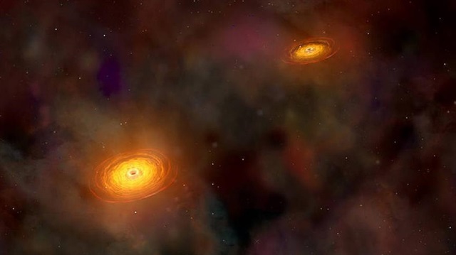 5 çift kara deliğin kütlelerinin Güneş'ten milyonlarca kat büyüklüğünde olduğuna vurgu yapıldı.