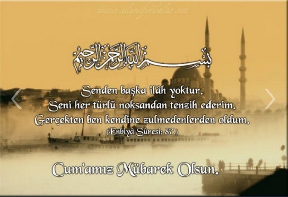 cuma mesajlari guzel kisa anlamli