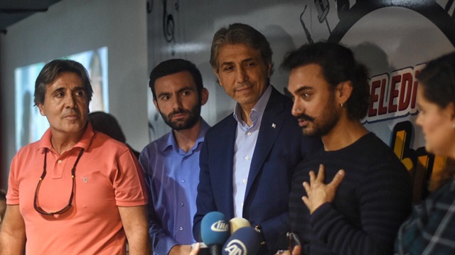 Mustafa Demir: "Aamir Khan Sulukule Sanat Akademisi'ne hayran kaldı"​