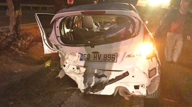 Çorum’un Sungurlu ilçesinde meydana gelen trafik kazasında 2 kişi yaralandı.