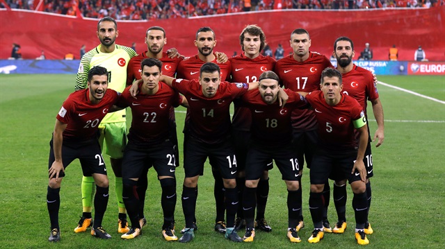 A Milli Takımımızın İzlanda karşısındaki 11'i.