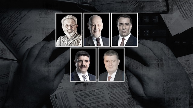 Zekeriya Kurşun, Süleyman Seyfi Öğün, ​Erdal Tanas Karagöl, Yasin Aktay ve Mehmet Acet.