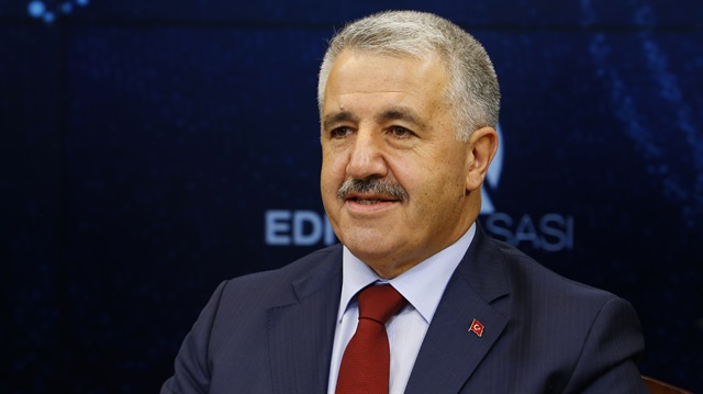Ulaştırma, Denizcilik ve Haberleşme Bakanı Ahmet Arslan açıklamada bulundu. 
