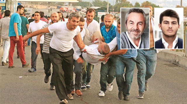 Erol Olçok ve oğlu Abdullah Tayyip Olçok’un da bulunduğu 34 kişinin şehit edildiği 15 Temmuz Şehitler Köprüsü’ndeki olaylara ilişkin dava dün başladı