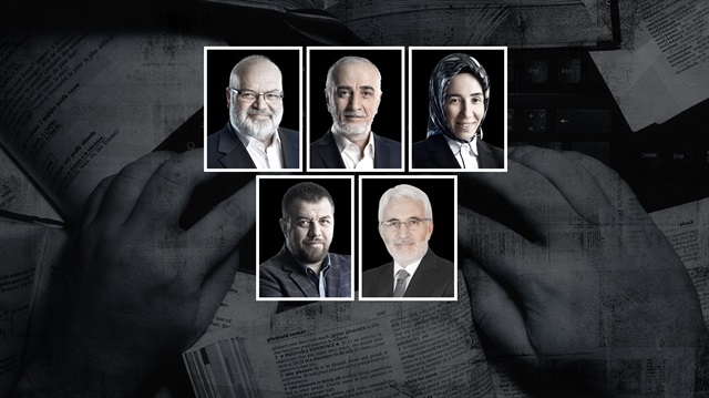Ömer Lekesiz, ​Abdullah Muradoğlu, Hatice Karahan,  İsmail Kılıçarslan ve Hasan Öztürk