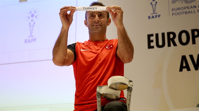 Ampute Milli Takımımızın kaptanı Osman Çakmak, Avrupa Şampiyonasının yıldızı olmayı başardı.