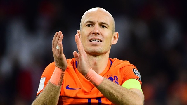 Arjen Robben milli takımı bıraktı