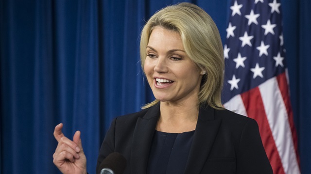 State Department spokesperson Heather Nauert