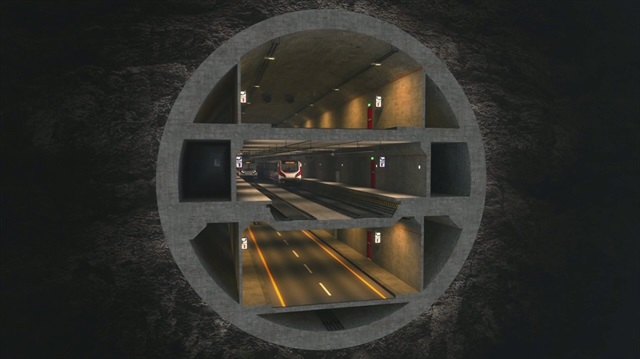 ​Üç Katlı Büyük İstanbul Tüneli