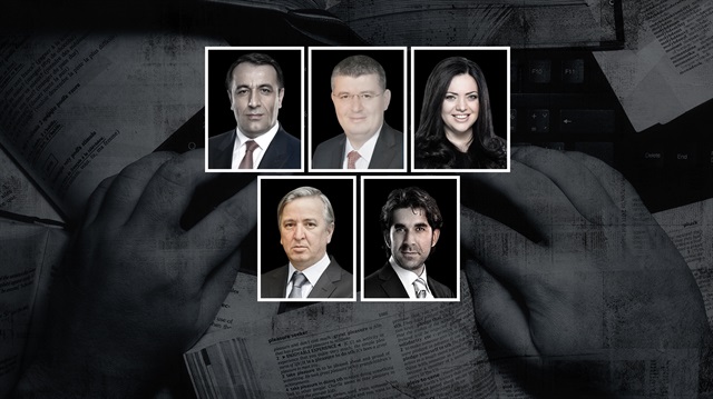 Erdal Tanas Karagöl, Mehmet Acet, Merve Şebnem Oruç, Aydın Ünal ve Serdar Tuncer