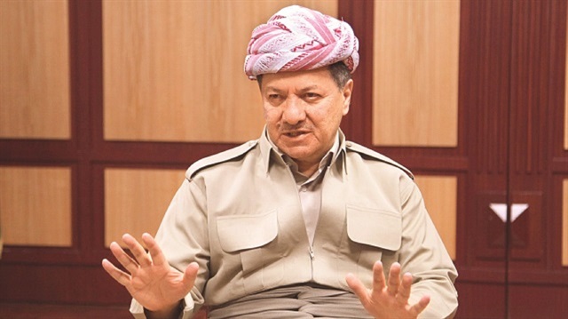 The KRG President Masoud Barzani