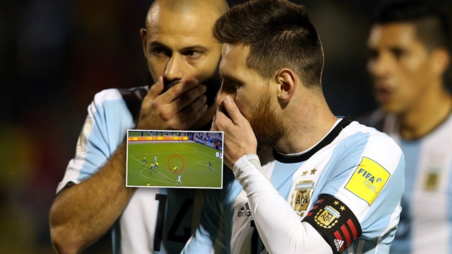 Messi'nin attığı gollerde Ekvador'un 23 numaralı oyuncusu Aimar'ın hareketleri dikkati çekti.